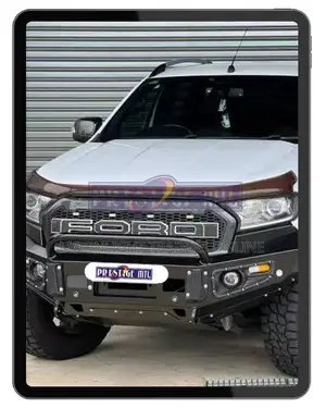 Ford Ranger 2015+ Bull Bar ya Chuma