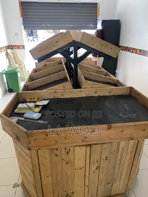 Fruit Display with Storage Unit