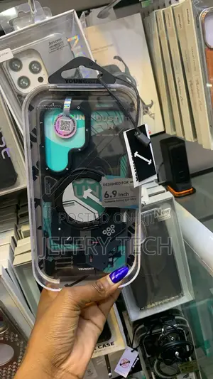 YOUNGKIT MagSafe Shockproof Case kwa Samsung Galaxy S26 Ultra (Bluu Giza)