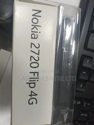 Nokia 2720 Flip 4G Mpya Nyeusi