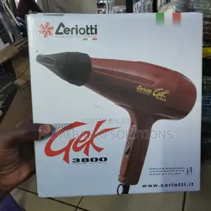 Super GEK 3800 Italian Blow Dryer - 1900 Watts