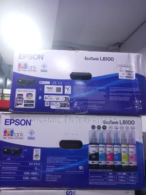 Epson L8100 Ecotank Printer ya Picha Isiyo na Waya