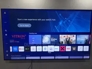 Vitron 75 Inch 4K HDR LED TV yenye Dolby Audio