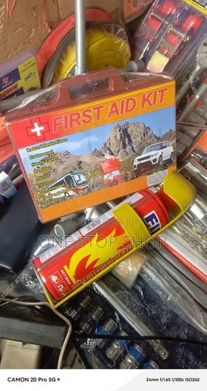 Pakiti 2 za Vifaa vya Dharura vya Usalama wa Gari