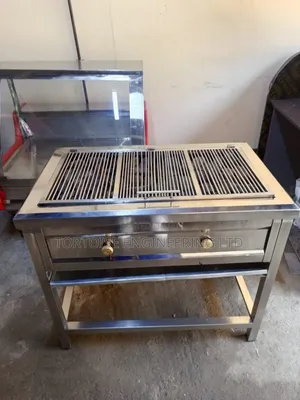 Grill ya Chuma cha Kutuoa ya Kibiashara kwa Nyama Choma
