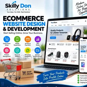 Ubunifu wa Tovuti za E-commerce na Maendeleo ya Duka la Mtandaoni Kenya