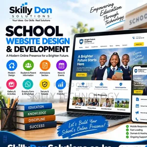 Huduma za Ubunifu na Uundaji Tovuti za Shule