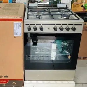 Von 60cm x 60cm Jiko la Gesi 3 + Umeme 1