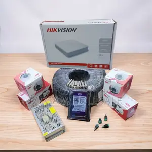 Hikvision 4 Smart Hybrid CCTV Camera Kit