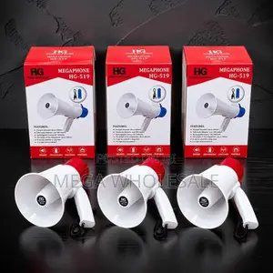 Mega Portable Megaphone Bull Horn - Rechargeable