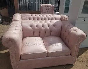 Brand New 2-Seater Pink Sofa