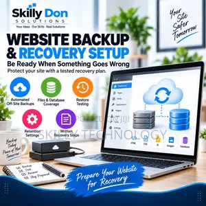 Uwekaji wa Hifadhi Nakala na Urejeshaji Tovuti na Skilly Don Solutions