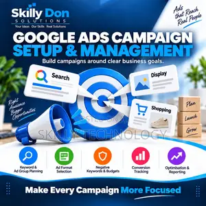 Usimamizi wa Masoko ya Google Ads na Skilly Don Solutions