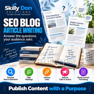 Huduma ya Kuandika Makala za Blogi za SEO