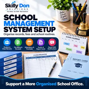 Uwekaji wa Mfumo wa Usimamizi wa Shule na Skilly Don Solutions