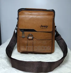Jeep Sling Bag 26x22cm - Mfuko wa Mabegani Unisex