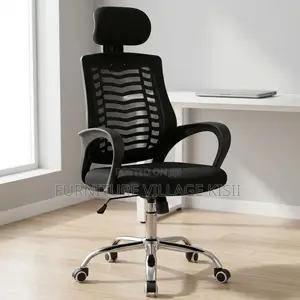 Kiti cha Ofisi chenye Headrest