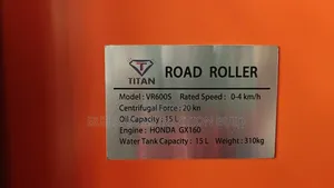Aico Japan 2 Ton Double Drum Roller - New