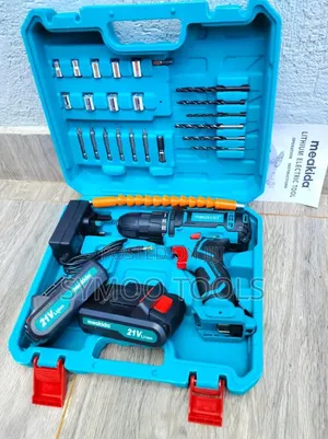 Meakida 21V Rechargeable Drill Set na Betri 2 & Charger