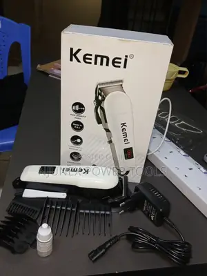 Kemei KM-809A Professional Rechargeable Cordless Hair Clipper Set