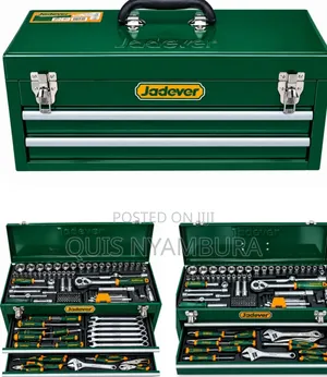 120-Piece Jadever Toolbox Chest Set