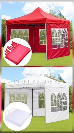 3x3m Gazebo Tent with Side Walls and Window