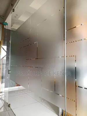 Frosted Glass Film 1.2m Wide - Plain & Decorative