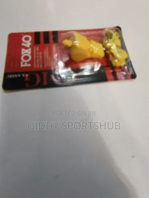 Fox 40 Referee Tech Whistle (Yellow)