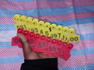 Flexible Lamb Ear Tags - Numbered Identification