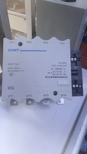 Chint NC2-115/4 200A Contactor na Interlock