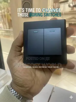 Switch ya Mwanga ya Gang 2 ya Njia 2