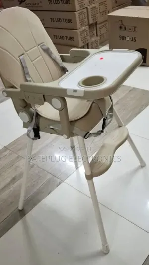 Kiti cha Kukunja cha Kulishia Watoto na Kiti Chenye Pedi za Ubora