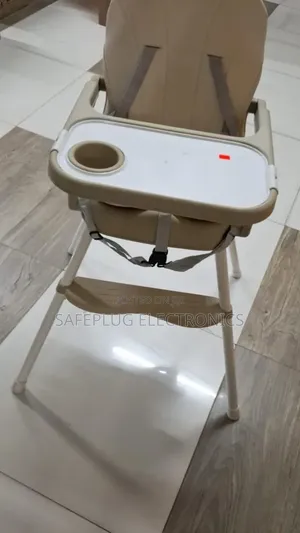 Kiti cha Kukunja cha Kulishia Watoto na Kiti Chenye Pedi za Ubora