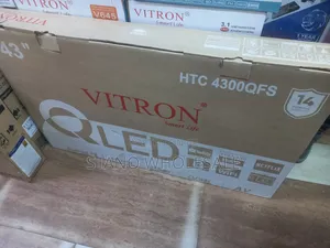 Vitron 43" Frameless QLED TV