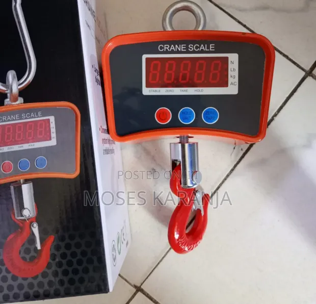 Digital Crane Scale Heavy-Duty 500kg - 1
