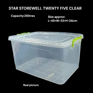 25-Litre Star Storewell Rectangular Container - Brand New
