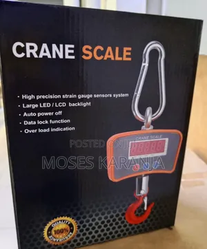 Digital Hanging Weighing Scale with Hook (500kg)