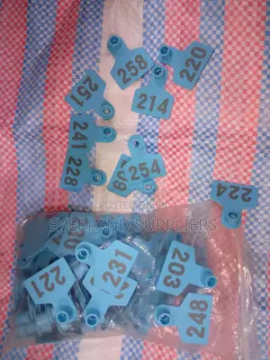 Ear Tags za Kondoo Zinazonyumbulika - Mpya Kabisa
