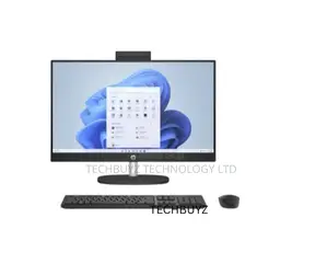 Kompyuta ya HP AiO 24 Desktop - Intel Core i3, 8GB RAM, 512GB SSD