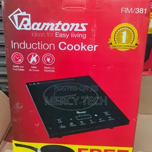 Ramtons Single Induction Cooker with Free Pan