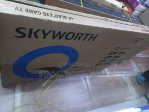 Skyworth 60-inch QLED Google TV - Mpya Kabisa