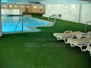 Carpet ya Nyasi Bandia ya Nje ya Kidimbwi