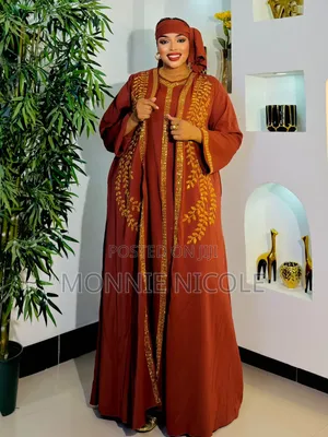 Abaya ya Kiislamu ya Wanawake 2-in-1 Inayobadilika