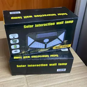 100W Solar Security Light with PIR Motion Sensor