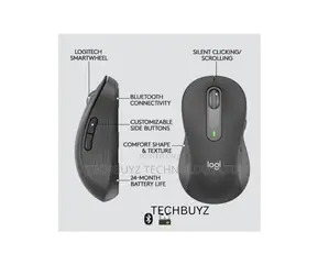 Logitech M650 L Signature Wireless Mouse (Kwa Mkono wa Kushoto)