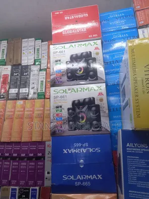 Solarmax Woofer - Mpya Kabisa 3.1 Channel