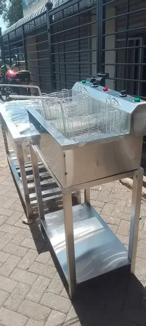 Deep Fryer ya Umeme Mbili 10L + 10L