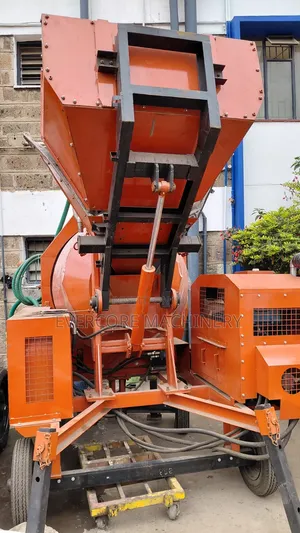 Esquire NU1400 Diesel Concrete Mixer Inayojipakia Yenyewe