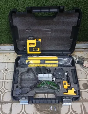 Dewalt 3D Green Beam Laser Level Kit Mpya Kabisa