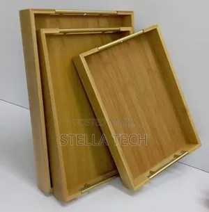 3-in-1 Bamboo Serving Tray Set